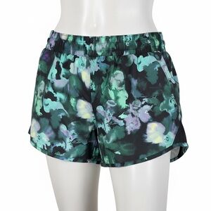 all in motion Green and Teal Floral Athletic Shorts